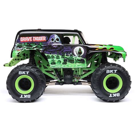 losi lmt mini grave digger|1 10 scale grave digger.